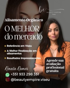 Progressiva Orgânica - Alisamento Brasileiro. Outros Serviços de Beleza e Cuidado Pessoal. Viseu